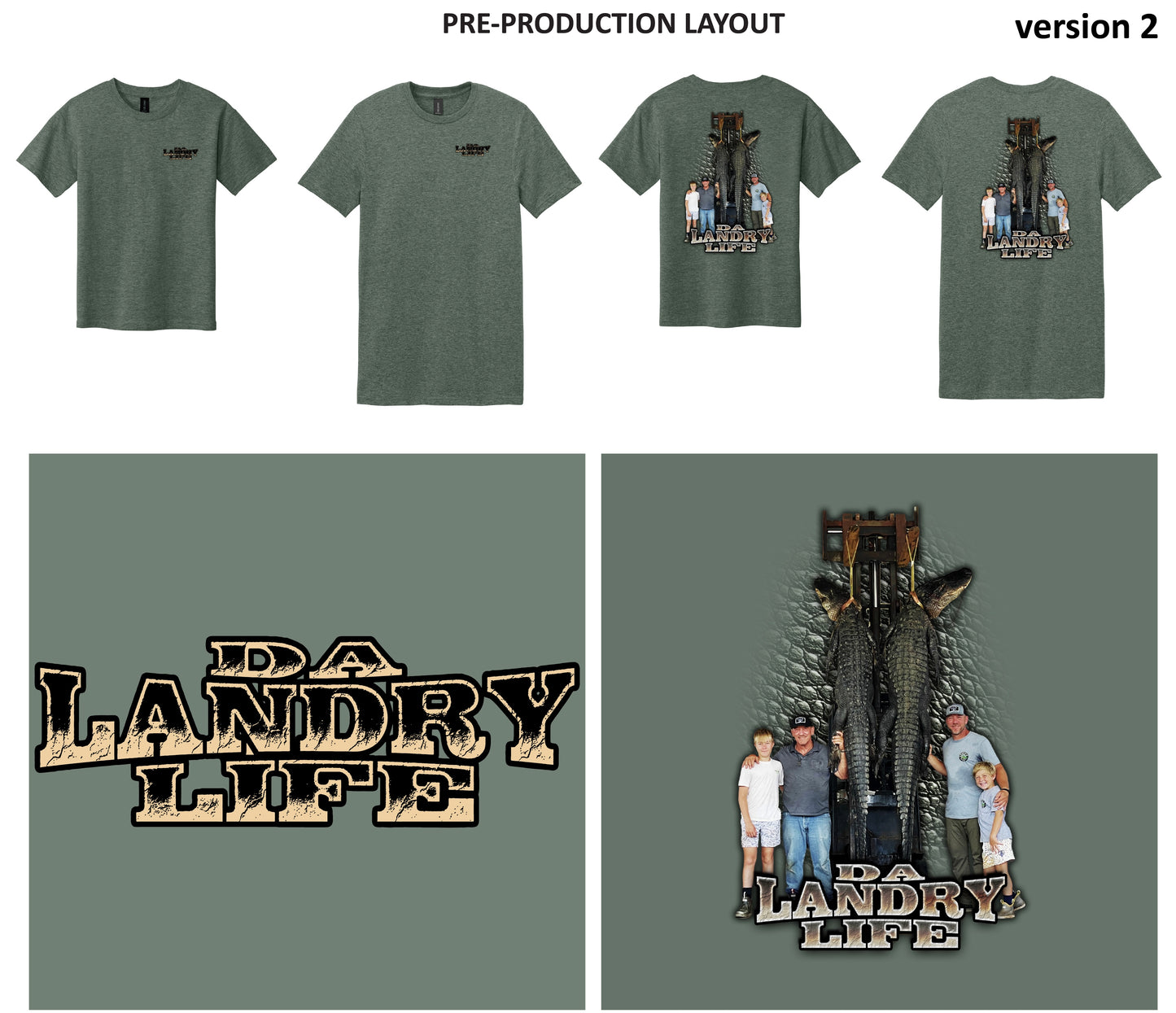 Da Landry Life short Sleeve T